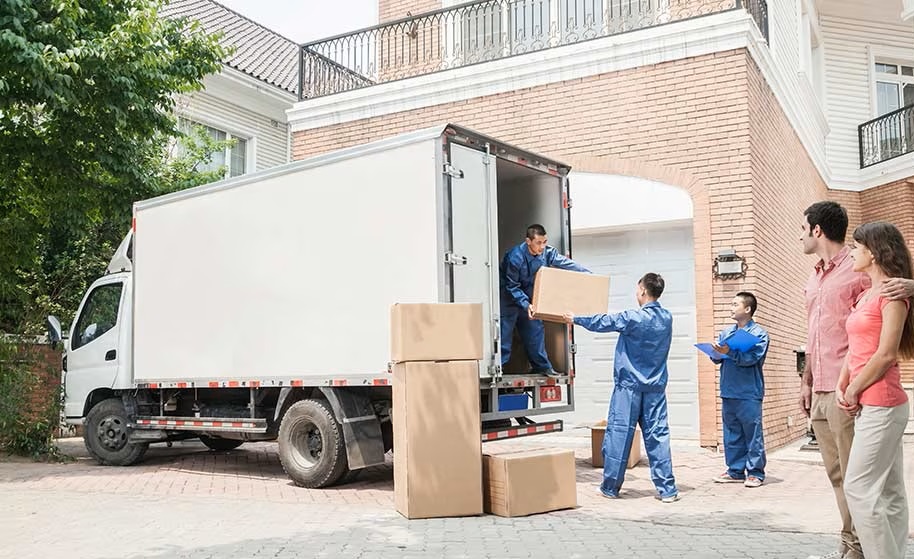camion de mudanza